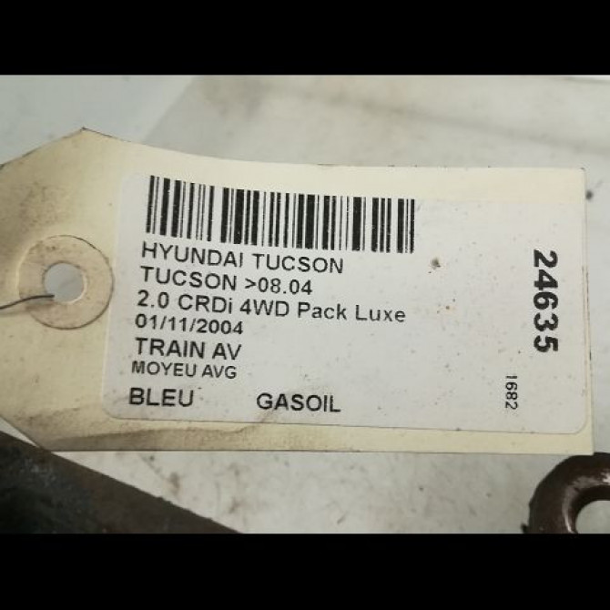 Moyeu avg occasion HYUNDAI TUCSON I Phase 1 09-2004->10-2010 5172038110 3