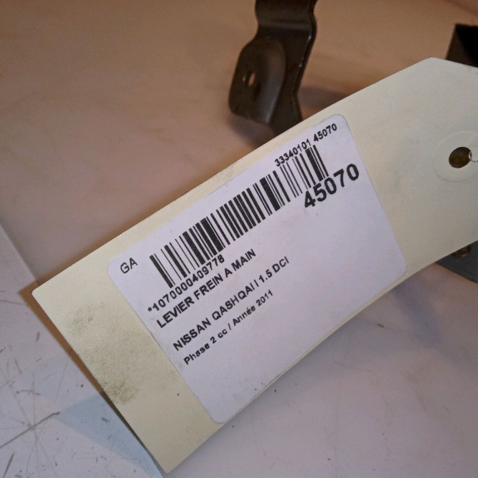 Levier frein a main occasion NISSAN QASHQAI I Phase 2 03-2010->04-2014 1.5 DCI 110ch 36010BR10A 4