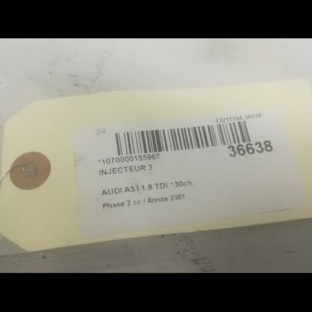 occasion AUDI A3 I Phase 2 10-2000->06-2003 1.9 TDi 130ch