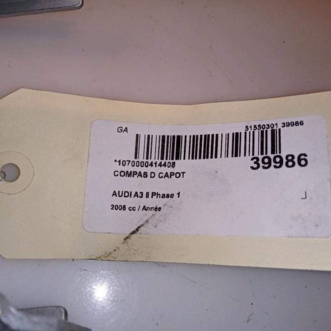 Compas d capot occasion  8P0823302 5