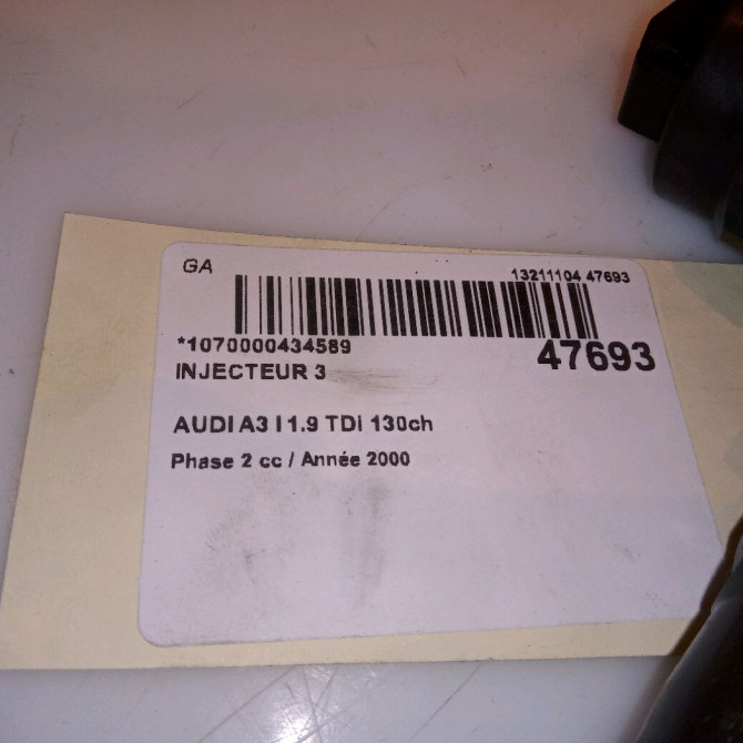 occasion AUDI A3 I Phase 2 10-2000->06-2003 1.9 TDi 130ch 7