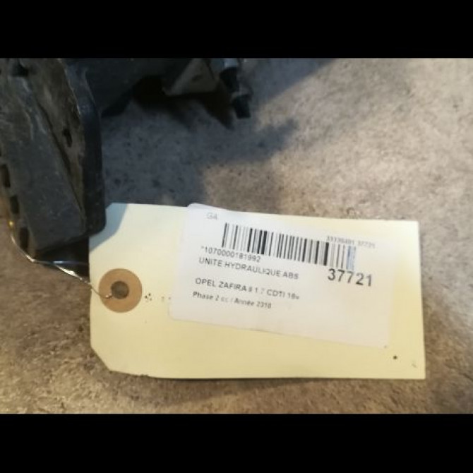 Unité hydraulique ABS occasion OPEL ZAFIRA II Phase 2 01-2008->12-2014 1.7 CDTI 16v 110ch 93191515 3