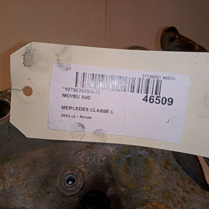 Moyeu avd occasion MERCEDES CLASSE C COUPE SPORT II Phase 1 03-2001->03-2004 2093300325 4