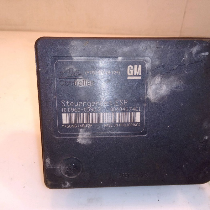 Unité hydraulique ABS occasion OPEL ZAFIRA II Phase 2 01-2008->12-2014 1.9 CDTI 100ch 93191515 4