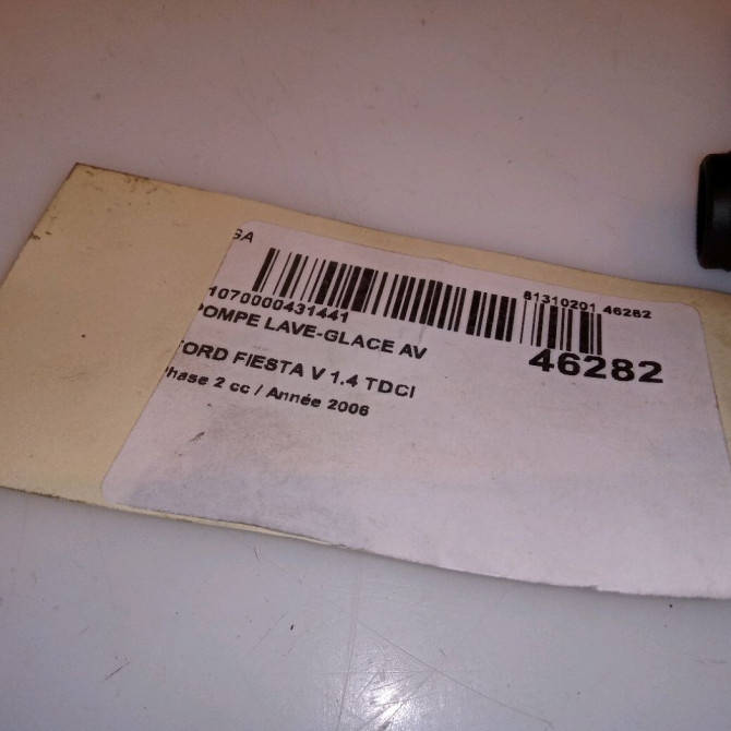 Pompe lave-glace avant occasion FORD FIESTA V Phase 2 10-2005->10-2008 1.4 TDCI 7003178 4