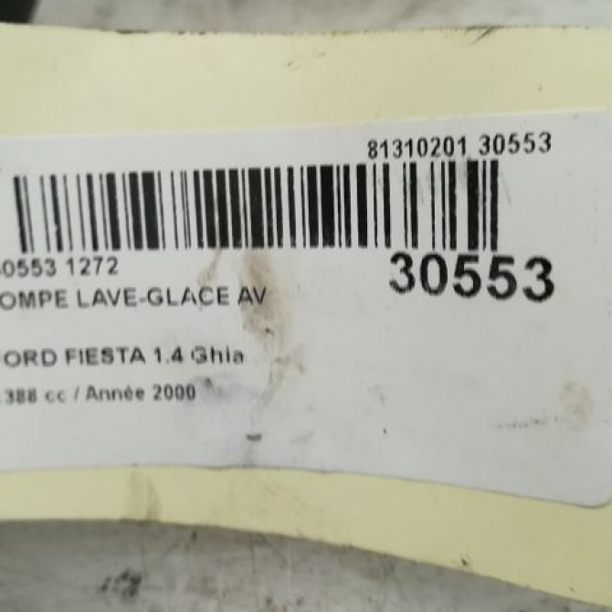 Pompe lave-glace avant occasion FORD FIESTA IV Phase 2 09-1999->09-2002 1.4i 7003178 5