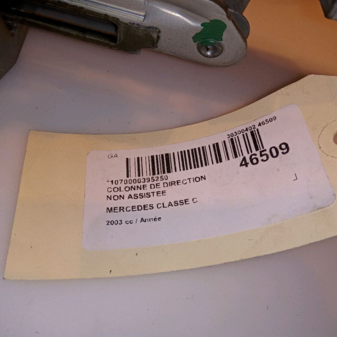 Colonne de direction non assistee occasion MERCEDES CLASSE C COUPE SPORT II Phase 1 03-2001->03-2004 2094600316 5