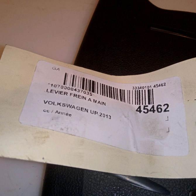 Levier frein a main occasion VOLKSWAGEN UP 6Q0711303AF 4