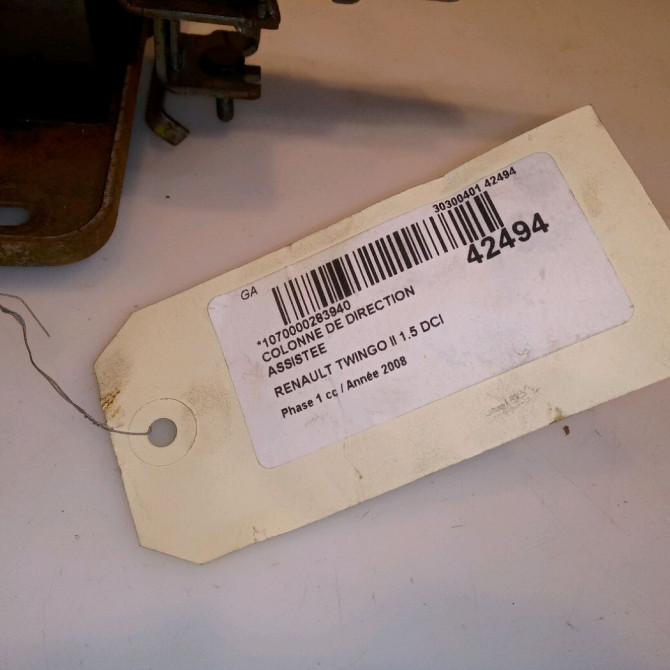 Colonne de direction assistee occasion RENAULT TWINGO II Phase 1 06-2007->11-2011 1.5 DCI 65ch 488106304R 3