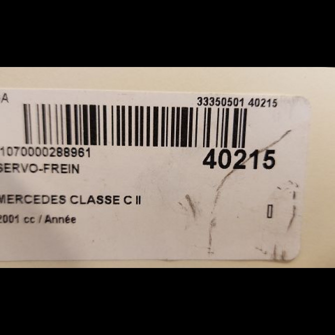 Servo-frein occasion MERCEDES CLASSE C II Phase 1 05-2000->03-2004 5430553028 3