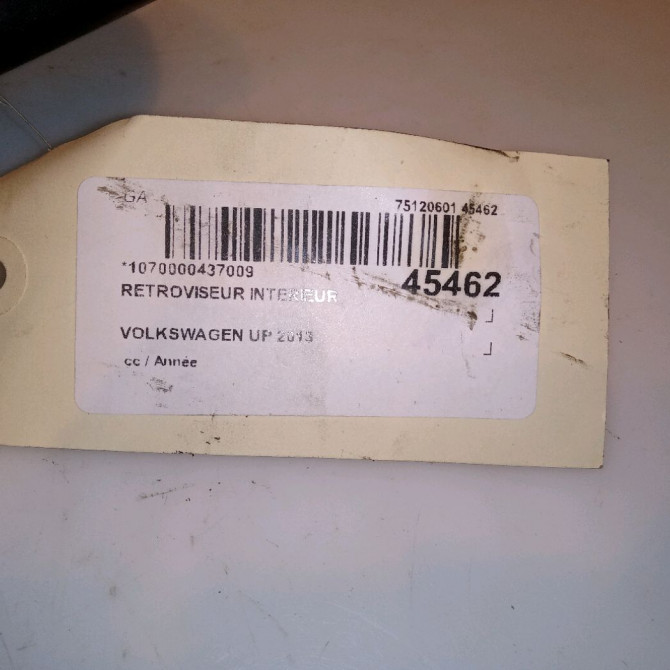 Retroviseur interieur occasion VOLKSWAGEN UP 5Z0857511C9B9 4
