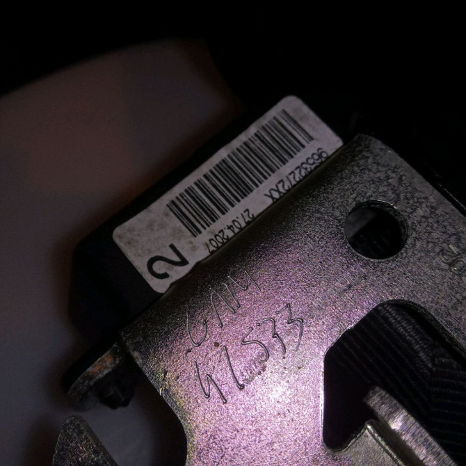 Ceinture arrière gauche occasion PEUGEOT 207 CC Phase 1 03-2007->... 1.6 HDI 112ch 8975XN 3