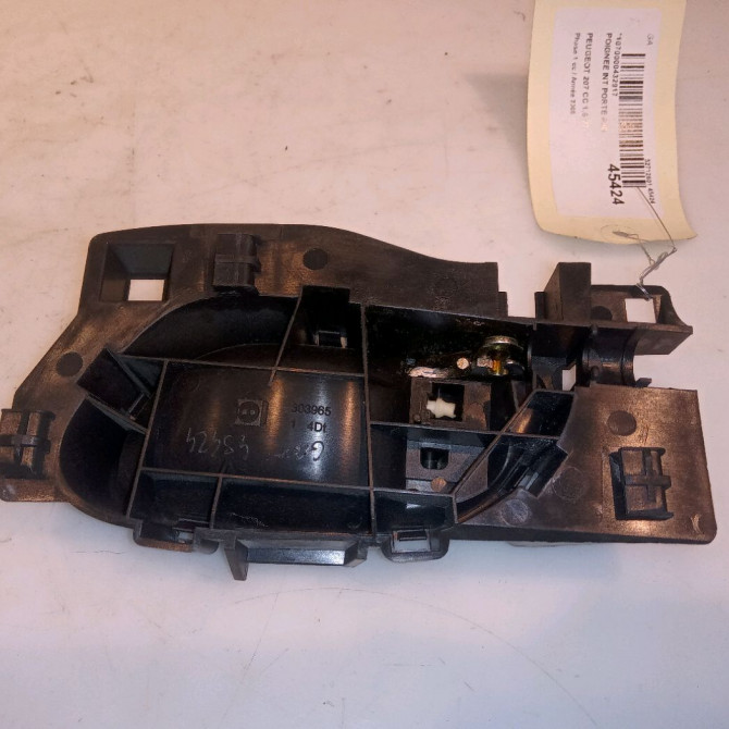 Poignee int porte avd occasion PEUGEOT 207 CC Phase 1 03-2007->... 1.6 VTi 120ch 9144A5 2