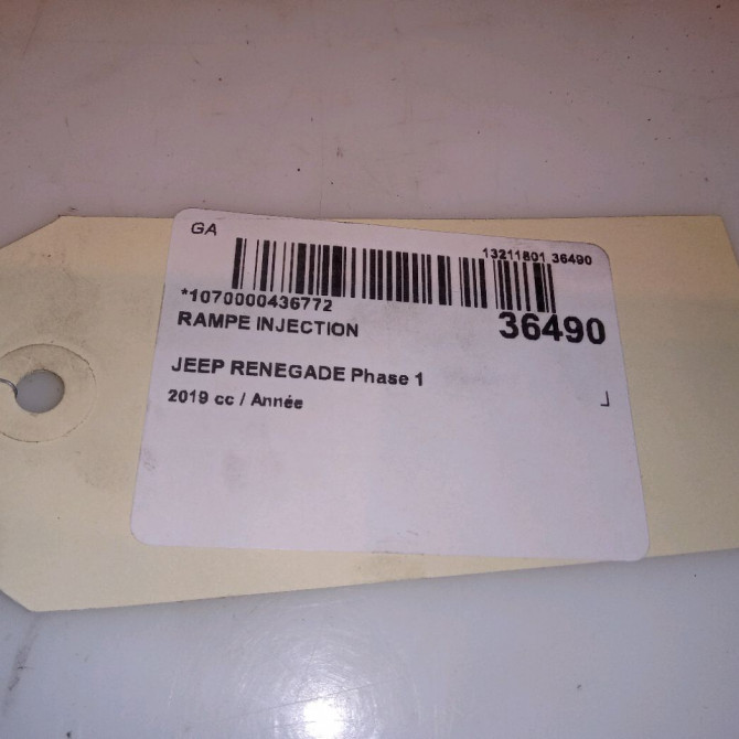 Rampe injection occasion JEEP RENEGADE Phase 1 09-2014->... 46337642 5