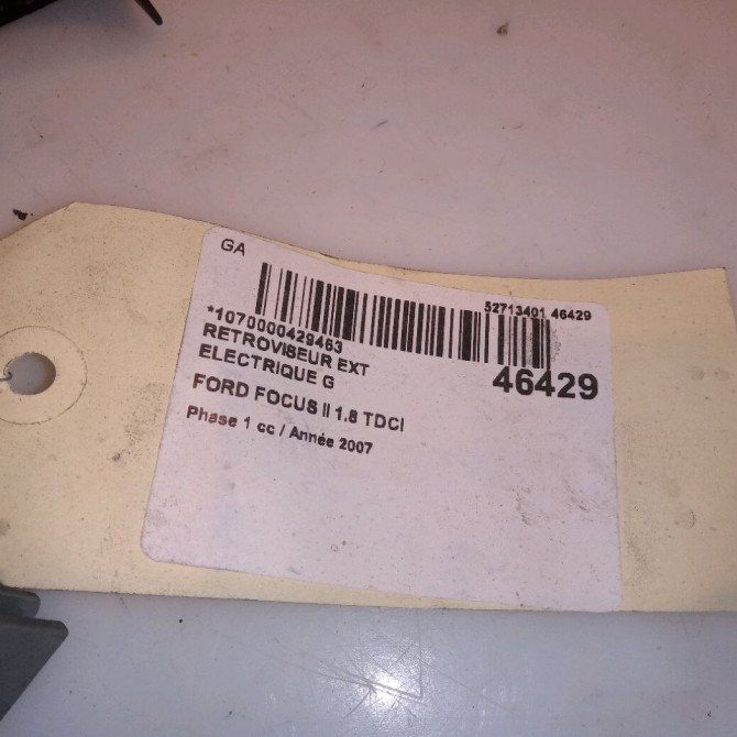 Retroviseur exterieur electrique gauche occasion FORD FOCUS II Phase 1 09-2004->12-2007 1.8 TDCI 115ch 1434415 5