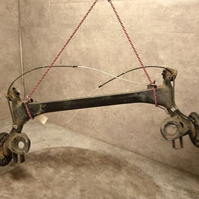 Train arrière occasion SKODA FABIA II Phase 1 05-2007->03-2010 1.4 TDI 80ch 6Q0500051BB 1