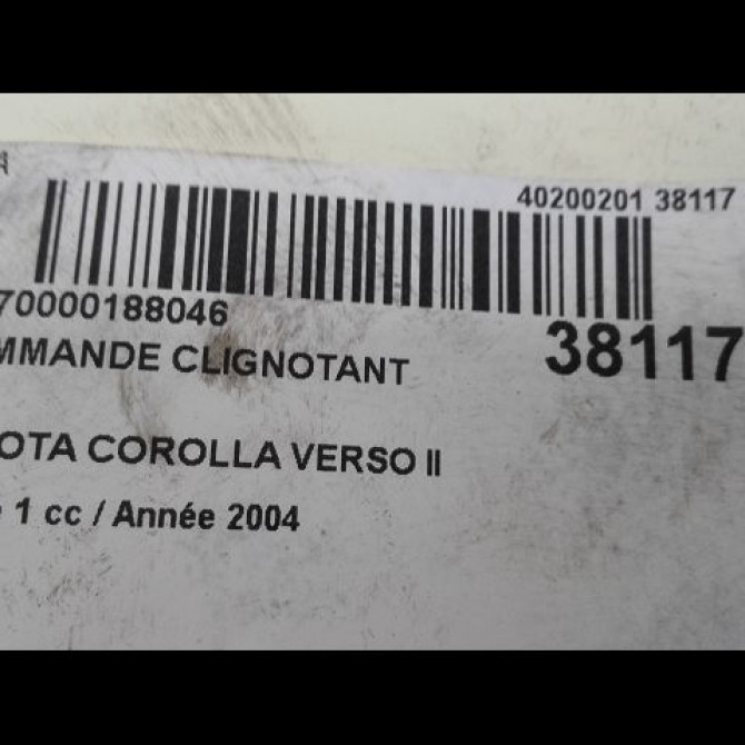 Commande clignotant occasion TOYOTA COROLLA VERSO II Phase 1 05-2004->06-2007 115 D-4D 8414005110 3