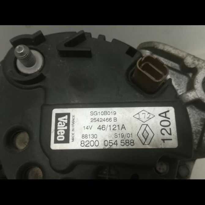 Alternateur occasion RENAULT SCENIC I Phase 2 08-1999->06-2003 1.9dCi Pack Clim 8200205612 4
