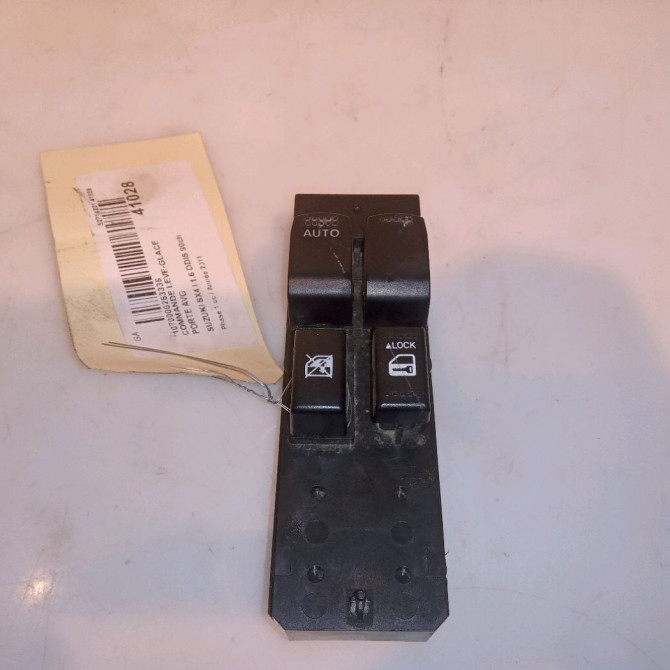 Commande lève-glace porte avant gauche occasion SUZUKI SX4 I Phase 1 04-2006->03-2014 1.6 DDIS 90ch 1