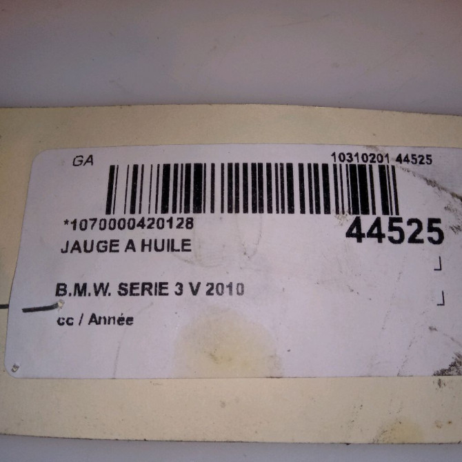 Jauge a huile occasion B.M.W. SERIE 3 V 11438506777 3