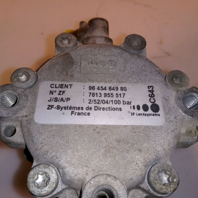 Pompe direction assistee occasion PEUGEOT BOXER II Phase 1 02-2002->06-2006 2.2 HDI 100ch 4007CJ 4