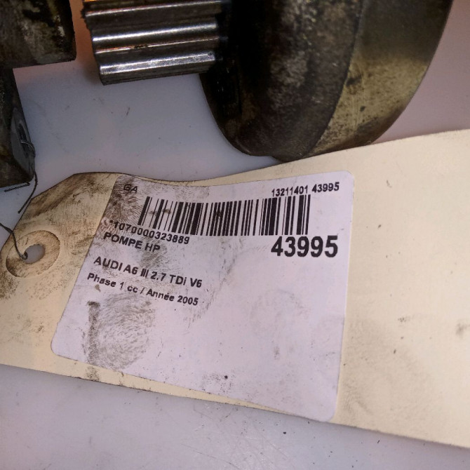 Pompe hp occasion AUDI A6 III Phase 1 05-2004->10-2008 2.7 TDi V6 59130755N 7