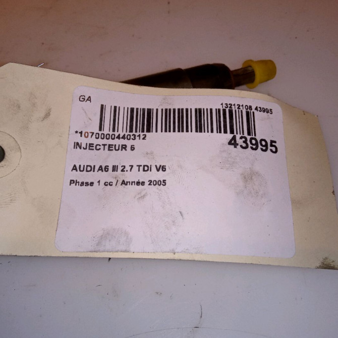 occasion AUDI A6 III Phase 1 05-2004->10-2008 2.7 TDi V6 5