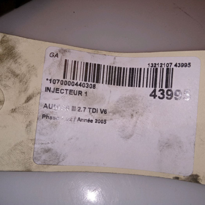 occasion AUDI A6 III Phase 1 05-2004->10-2008 2.7 TDi V6 6