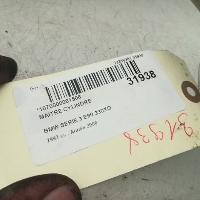 Maitre cylindre occasion B.M.W. SERIE 3 V Phase 1 03-2005->09-2008 330Xd 231ch 34336785664 3