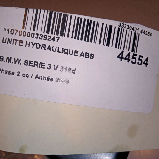 Unité hydraulique ABS occasion B.M.W. SERIE 3 V Phase 2 09-2008->12-2011 318d 34512460468 5
