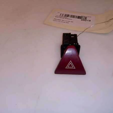 Bouton de warning occasion PEUGEOT 307 Phase 2 06-2005->03-2008 1.6 HDI 16v 90ch 6554J7