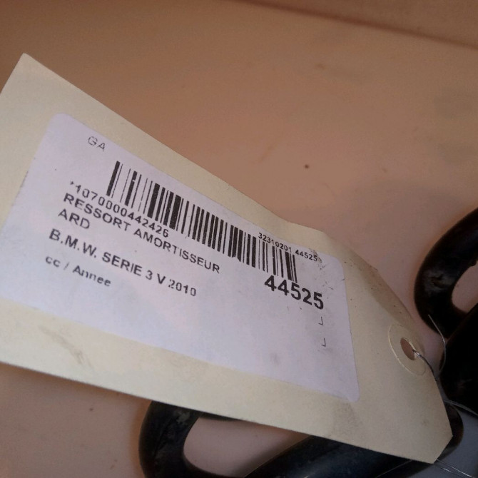 Ressort amortisseur ard occasion B.M.W. SERIE 3 V 33536773600 4