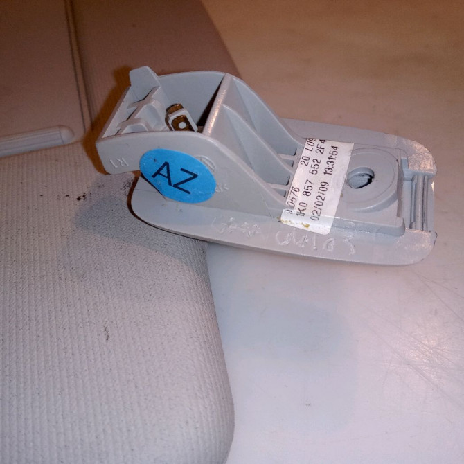 Pare-soleil droit occasion VOLKSWAGEN PASSAT V Phase 1 04-1995->04-1999 2.0 TDI 140ch 1K0857552K2F4 3