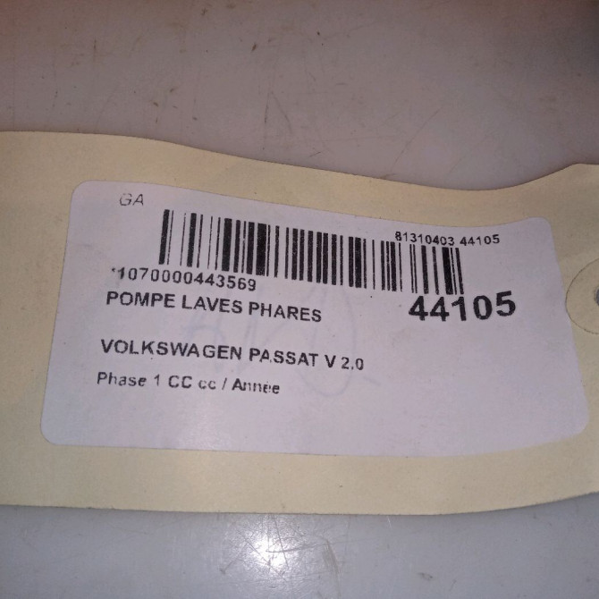 occasion VOLKSWAGEN PASSAT V Phase 1 04-1995->04-1999 2.0 TDI 140ch 5