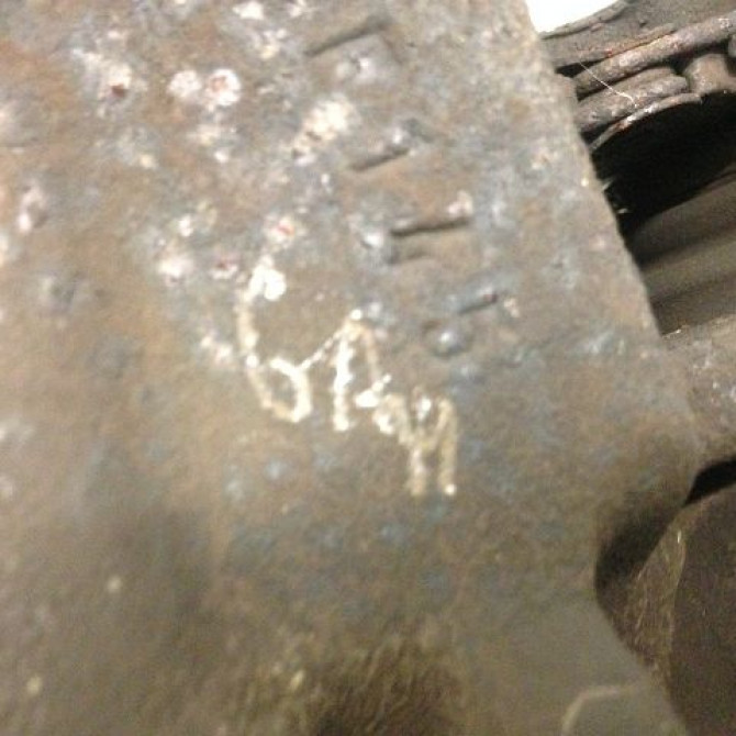 Etrier de frein avant droit occasion RENAULT TRAFIC II Phase 1 10-2001->08-2006 1.9 DCI 82ch 7701051808 3