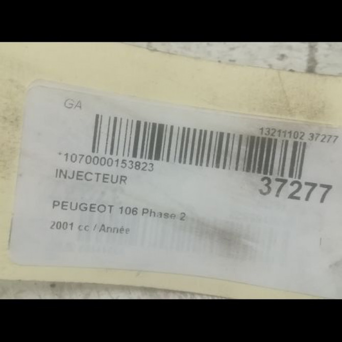 Injecteur occasion PEUGEOT 106 Phase 2 04-1996->09-2003 198065 3