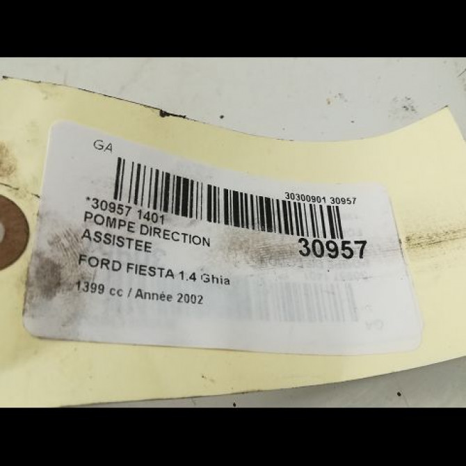 Pompe direction assistee occasion FORD FIESTA V Phase 1 09-2002->10-2005 1.4 TDCI 1416165 5