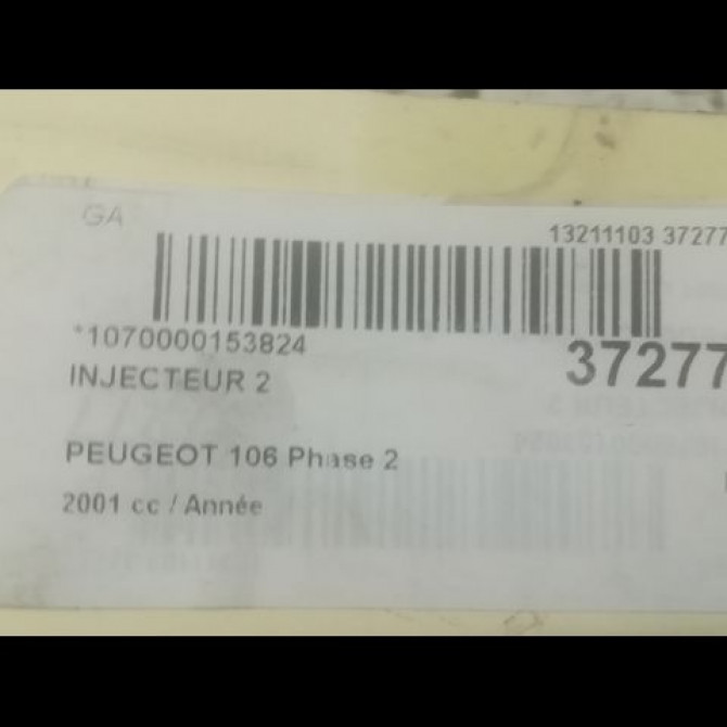 occasion PEUGEOT 106 Phase 2 04-1996->09-2003 198065 3