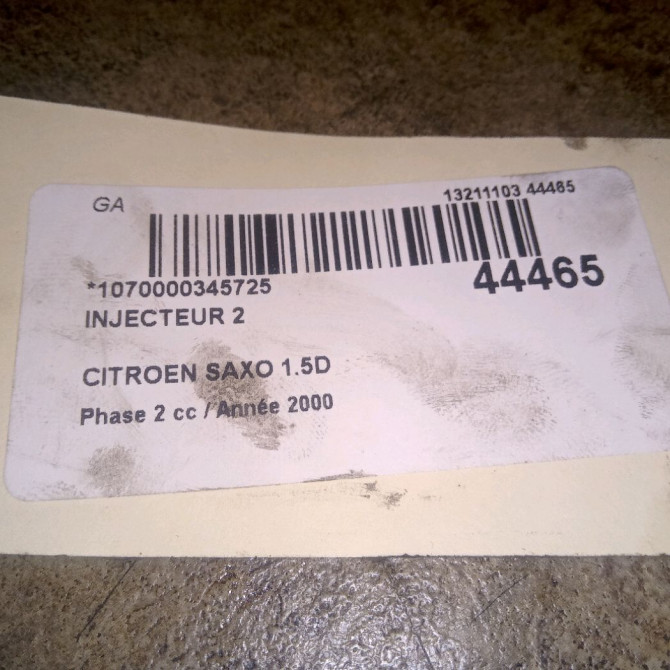 occasion CITROEN SAXO Phase 2 09-1999->12-2004 1.5D 198065 2