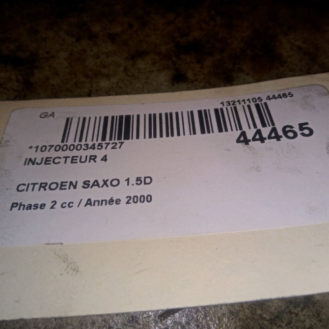 occasion CITROEN SAXO Phase 2 09-1999->12-2004 1.5D 198065 2