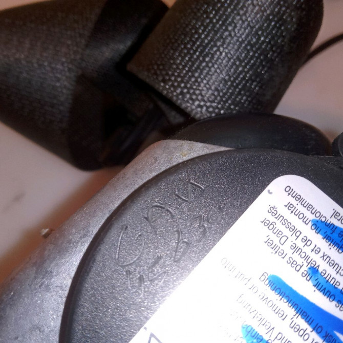 Ceinture avant droite occasion OPEL ZAFIRA III Phase 1 11-2011->... 13394803 3