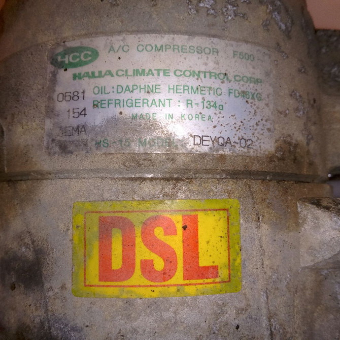 Compresseur air conditionne occasion HYUNDAI GETZ Phase 1 09-2002->11-2005 1.5 CRDI 9770125200 6