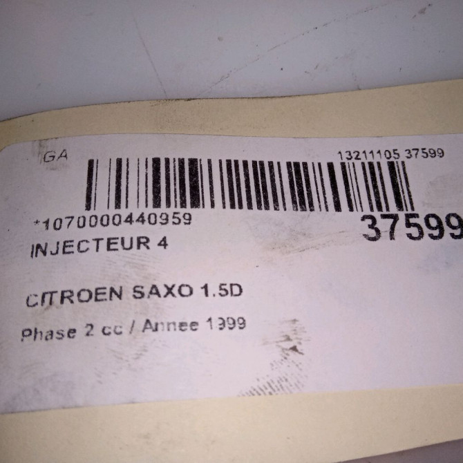 occasion CITROEN SAXO Phase 2 09-1999->12-2004 1.5D 198065 3