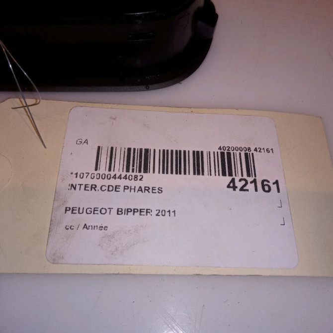 Interrupteur commande de phares occasion PEUGEOT BIPPER 1658867280 4
