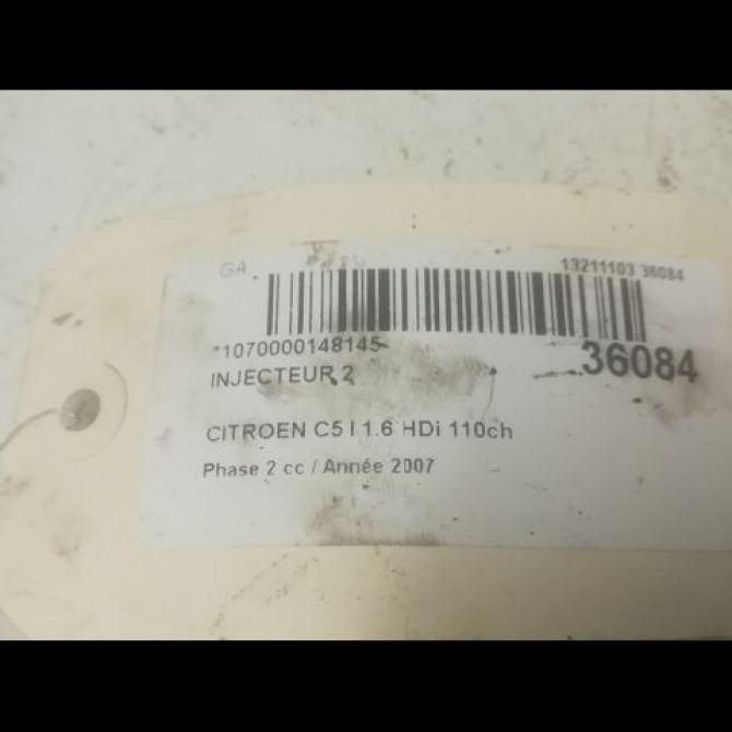 occasion CITROEN C5 I Phase 2 09-2004->06-2008 1.6 HDi 110ch 3