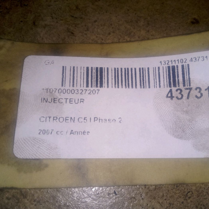 Injecteur occasion CITROEN C5 I Phase 2 09-2004->06-2008 2