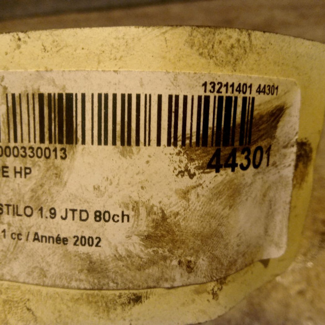 Pompe hp occasion FIAT STILO Phase 1 10-2001->09-2007 1.9 JTD 80ch 46811230 4