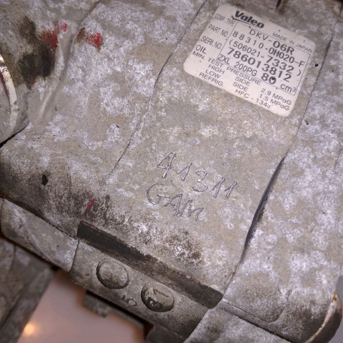 Compresseur air conditionne occasion CITROEN C1 I Phase 1 06-2005->11-2008 1.4 HDi 6453RK 4