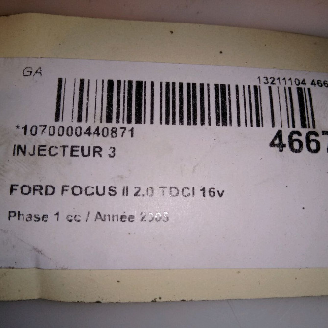 occasion FORD FOCUS II Phase 1 09-2004->12-2007 2.0 TDCI 16v 135ch 4