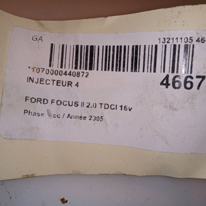 occasion FORD FOCUS II Phase 1 09-2004->12-2007 2.0 TDCI 16v 135ch 4